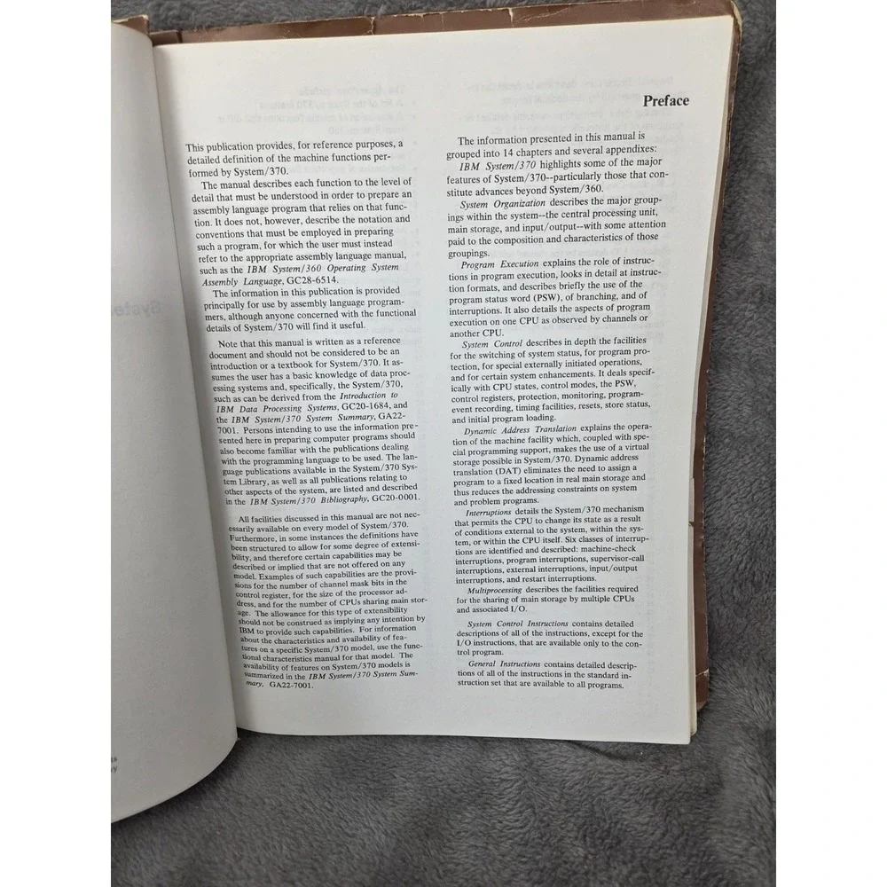 IBM Sytem/380  - Principles‎ Of Operations 1976